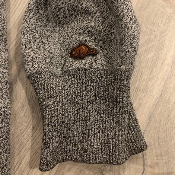 Men’s Roots Salt and Pepper full zip hoody - Large - Picture 4 of 6